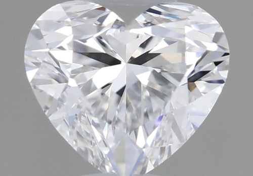 0.4 carat D-VVS1 Natūralus Heart Deimantas (1)