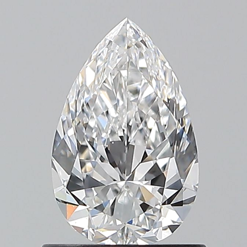 0.9 carat D-VS1 Natūralus Pear Deimantas (1)