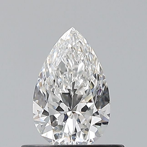 0.5 carat E-VVS1 Natūralus Pear Deimantas (1)