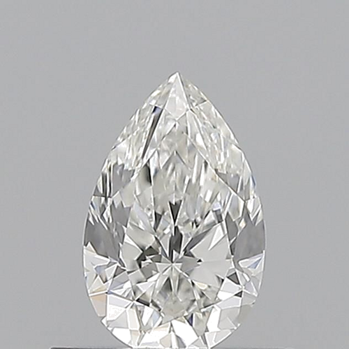 0.53 carat G-VVS1 Natūralus Pear Deimantas (1)