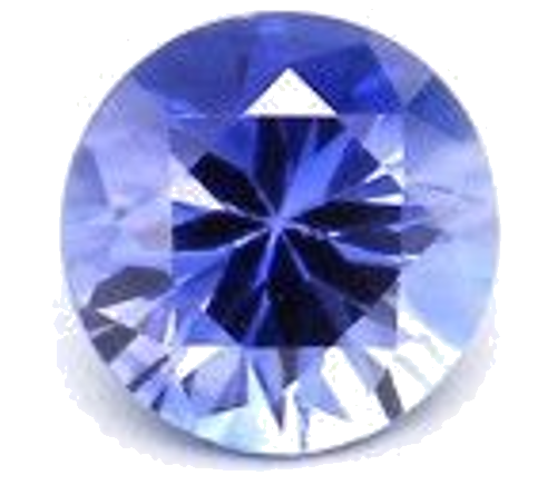 0.22 carat BLUE BRILLIANT cut Round Safyras (1)