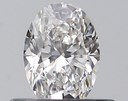 0.41 carat F-VVS2 Natūralus Oval Deimantas (1)