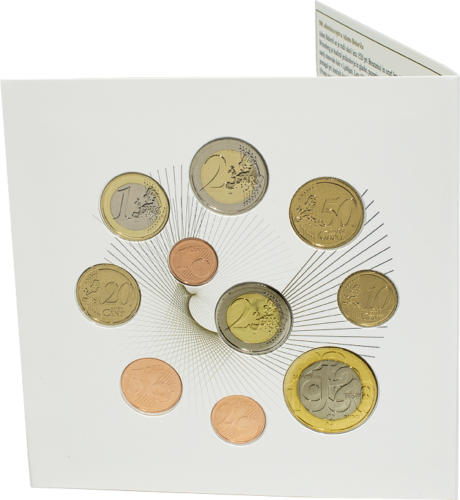 2020 Словения Набор евро монет BU с памятной монетой 3 евро (2)