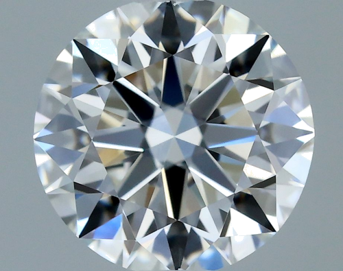 0.72 carat F-VVS1 Excellent cut Natūralus Round Deimantas (1)