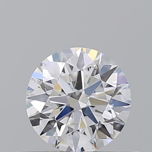 0.5 carat F-SI2 Excellent cut Natūralus Round Deimantas (1)