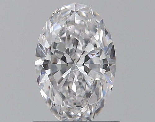 0.7 carat D-SI2 Natūralus Oval Deimantas (1)