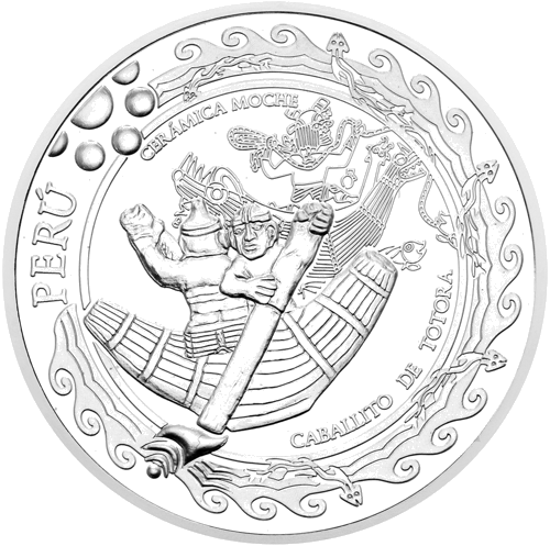 1 Sol Ceramic 2002 Peru silver coin (1)
