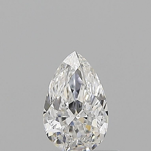 0.5 carat E-VS1 Natūralus Pear Deimantas (1)