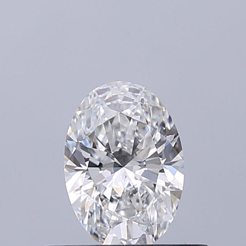 0.4 carat D-VVS2 Natūralus Oval Deimantas (1)
