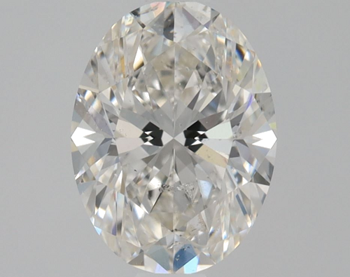 0.91 carat G-SI2 Natūralus Oval Deimantas (1)