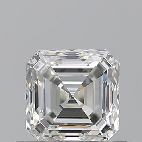 0.72 carat I-VVS2 Natūralus Asscher Deimantas (1)
