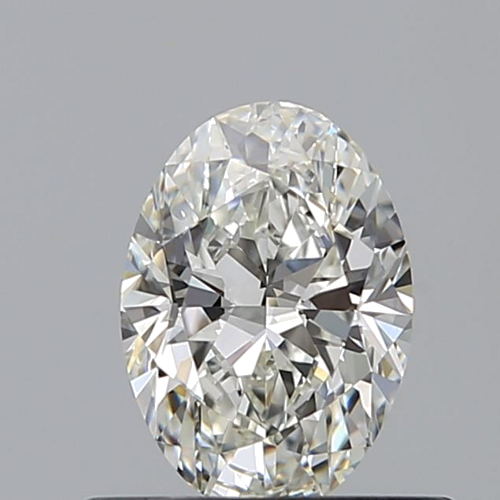 0.5 carat I-VS1 Natūralus Oval Deimantas (1)