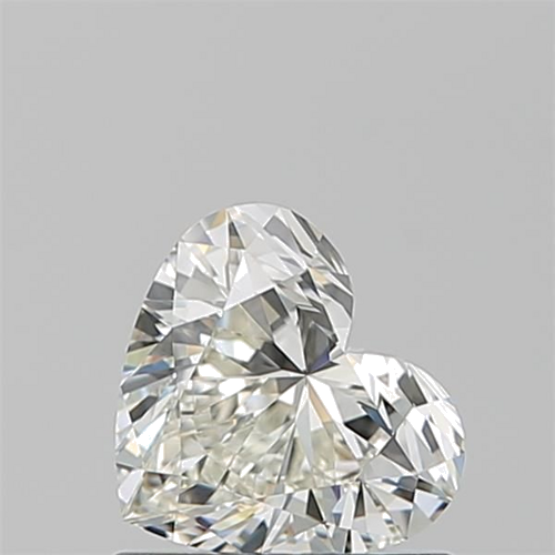 0.76 carat K-VVS1 Natūralus Heart Deimantas (1)