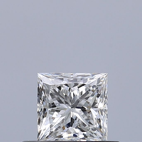 0.43 carat E-VVS1 Natūralus Princess Deimantas (1)
