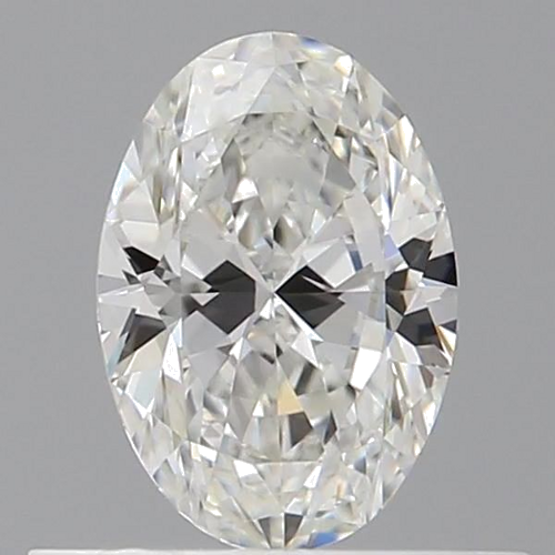 0.5 carat G-VVS1 Natūralus Oval Deimantas (1)