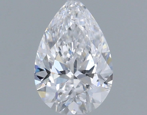 0.41 carat D-VS2 Natūralus Pear Deimantas (1)