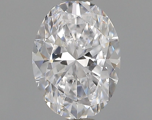 0.5 carat D-SI2 Natūralus Oval Deimantas (1)