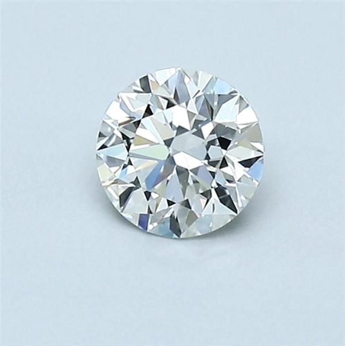 0.52 carat I-VVS1 Excellent cut Natūralus Round Deimantas (1)