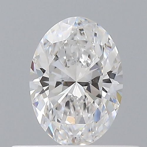 0.4 carat D-VVS2 Natūralus Oval Deimantas (1)