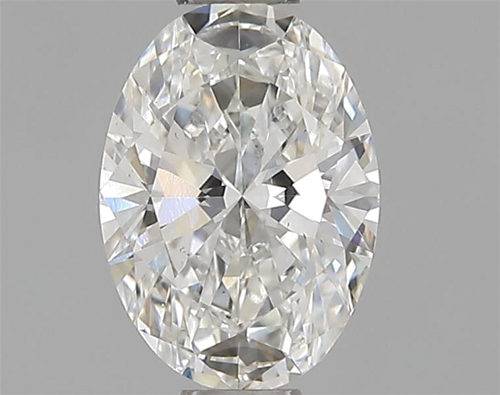 0.52 carat G-VS2 Natūralus Oval Deimantas (1)