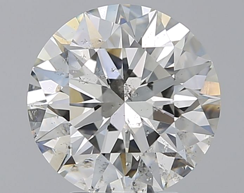 3.3 carat J-SI2 Excellent cut Natūralus Round Deimantas (1)