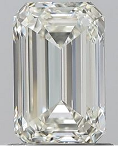 1.7 carat F-VS2 Natūralus Emerald Deimantas (1)