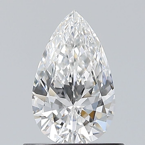 0.6 carat E-VVS1 Natūralus Pear Deimantas (1)