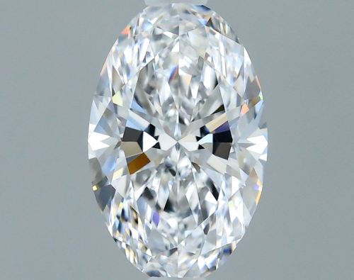 0.57 carat D-VVS1 Natūralus Oval Deimantas (1)