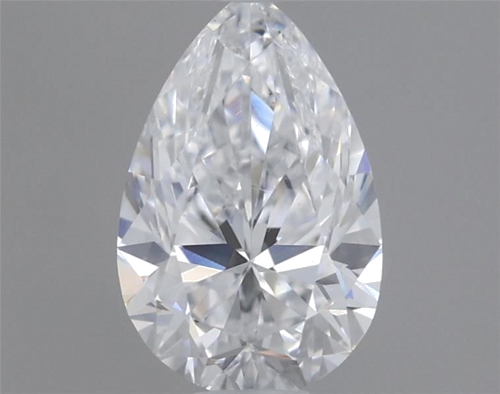 0.5 carat D-VS2 Natūralus Pear Deimantas (1)