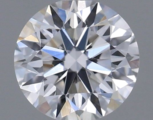 0.19 carat D-VVS2 Very Good cut Natūralus Round Deimantas (1)