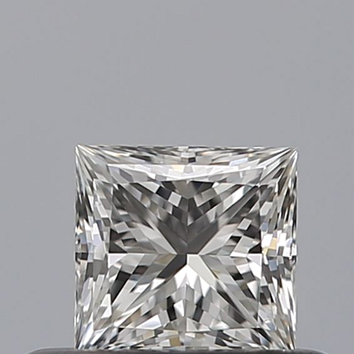 0.38 carat E-IF Natūralus Princess Deimantas (1)