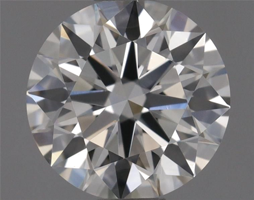 0.63 carat H-VVS2 Excellent cut Natūralus Round Deimantas (1)