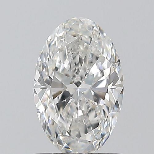 1.01 carat F-SI1 Natūralus Oval Deimantas (1)