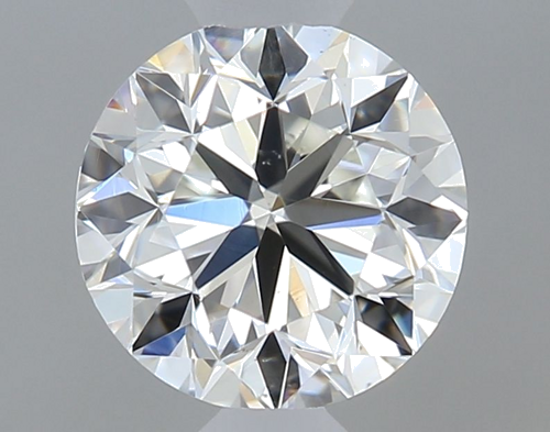 0.5 carat I-VS2 Very Good cut Natūralus Round Deimantas (1)