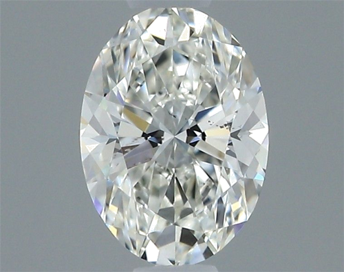 0.41 carat H-SI1 Natūralus Oval Deimantas (1)