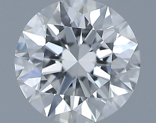 0.4 carat F-VVS2 Excellent cut Natūralus Round Deimantas (1)