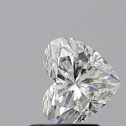 1.2 carat H-SI2 Natūralus Heart Deimantas (1)