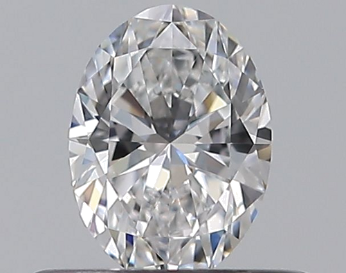 0.4 carat D-VVS1 Natūralus Oval Deimantas (1)