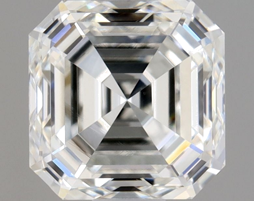 1.02 carat H-VS1 Natūralus Asscher Deimantas (1)