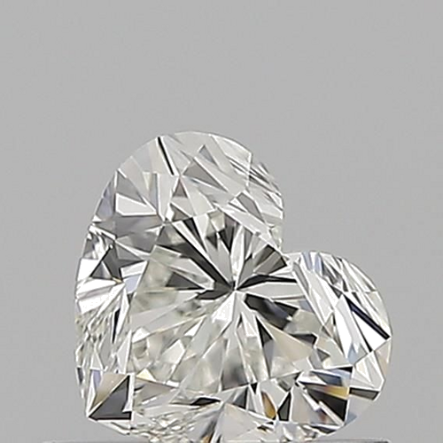 0.54 carat H-VS1 Natūralus Heart Deimantas (1)