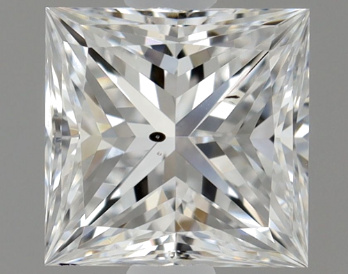 0.7 carat D-SI1 Natūralus Princess Deimantas (1)