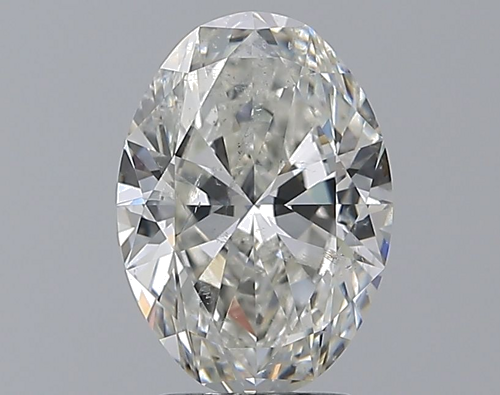 2.51 carat H-SI2 Natūralus Oval Deimantas (1)
