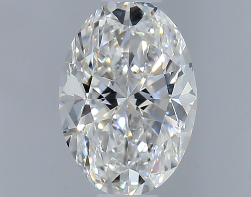 0.41 carat F-VVS2 Natūralus Oval Deimantas (1)