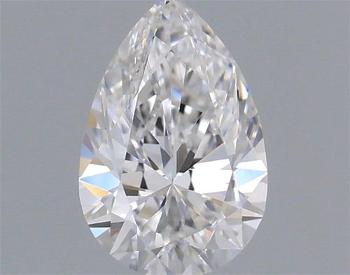 0.3 carat E-VVS1 Natūralus Pear Deimantas (1)