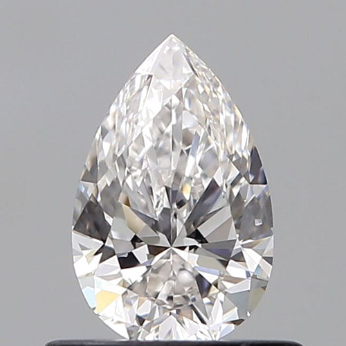 0.6 carat F-VS2 Natūralus Pear Deimantas (1)