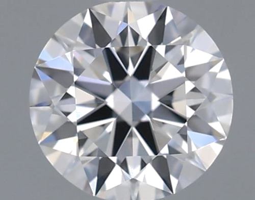 0.39 carat D-VVS1 Excellent cut Natūralus Round Deimantas (1)