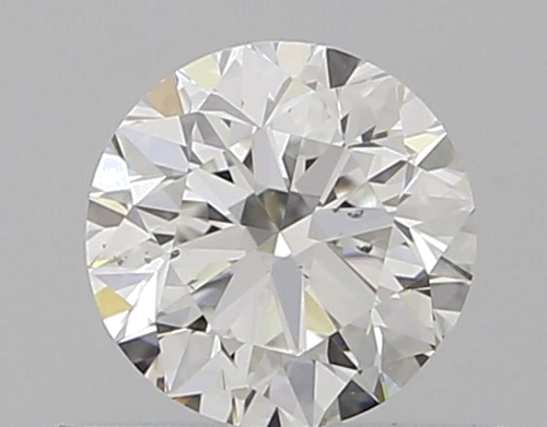 0.5 carat F-SI1 Very Good cut Natūralus Round Deimantas (1)