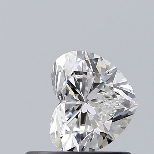 0.56 carat F-VS1 Natūralus Heart Deimantas (1)
