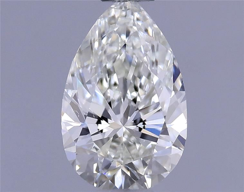 0.42 carat I-VS2 Natūralus Pear Deimantas (1)