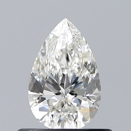 0.52 carat H-VVS1 Natūralus Pear Deimantas (1)